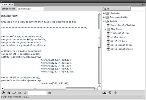 script bay|Script Bay: Script Panel Replacement for the Entire Creative Suite!.